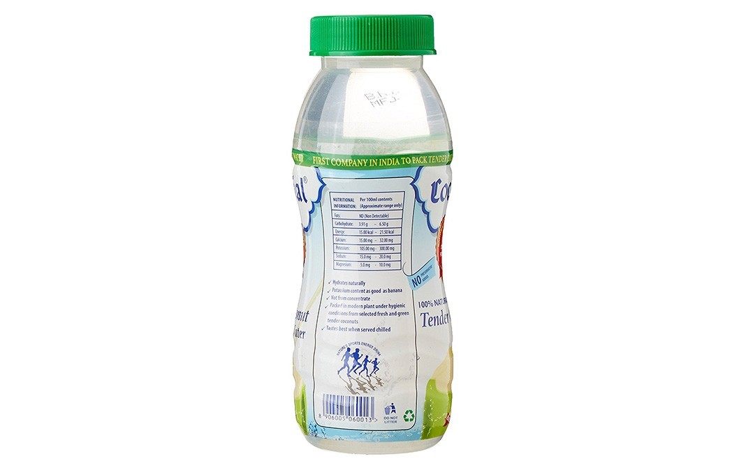 Cocojal Natural Tender Coconut Water   Bottle  200 millilitre